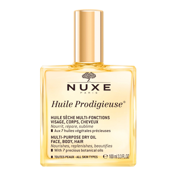 NUXE HUILE PRODIGIEUSE ACEITE SECO CABELLO, CUERPO Y ROSTRO (100ML)