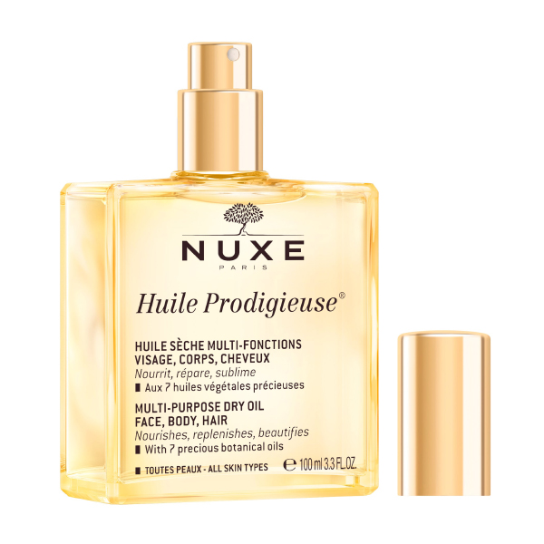 NUXE HUILE PRODIGIEUSE ACEITE SECO CABELLO, CUERPO Y ROSTRO (100ML)