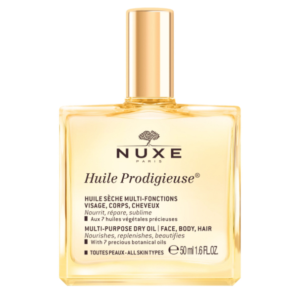 NUXE HUILE PRODIGIEUSE ACEITE SECO CABELLO,CUERPO Y ROSTRO (50ML)