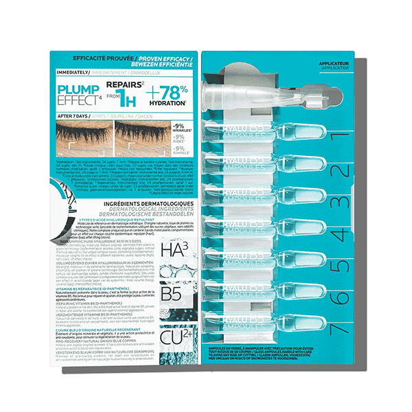 LA ROCHE POSAY HYALU B5 AMPOLLAS ANTI-ARRUGAS (7 AMPOLLAS X 1,8ML) 