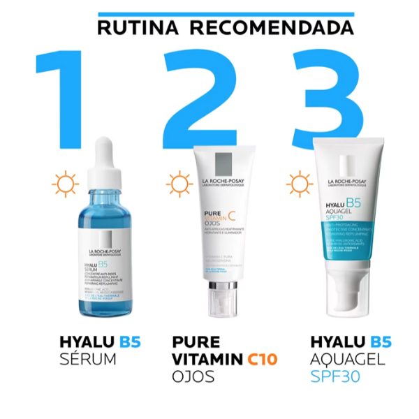 LA ROCHE POSAY HYALU B5 CONTORNO DE OJOS DERMATOLÓGIVO ANTI-ARRUGAS RELLENA LA PIEL (15ml)