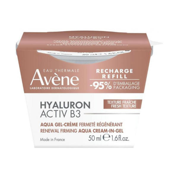 AVÈNE HYALURON ACTIV B3 RECARGA AQUA GEL-CREMA DE DIA REGENERADORA (50ML)