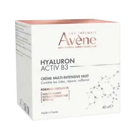 AVÈNE HYALURON ACTIV B3 CREMA DE NOCHE MULTI-INTENSIVA (40ml)