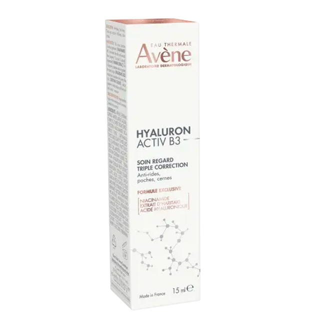 AVÈNE HYALURON ACTIV B3 CUIDADO DE OJOS TRIPLE ACCIÓN (15ml)