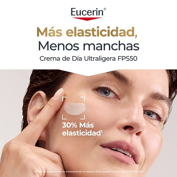 EUCERIN Hyaluron-Filler + Elasticity Crema de Día Ultraligera SPF50 (50ML)
