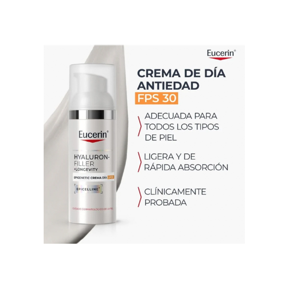 EUCERIN HYALURON FILLER EPIGENETIC CREMA DIA FPS 30 (50ML)
