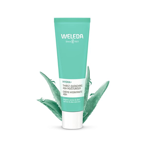WELEDA HYDRA PLUS CREMA FACIAL HIDRATANTE 48H ALOE (30ML)	