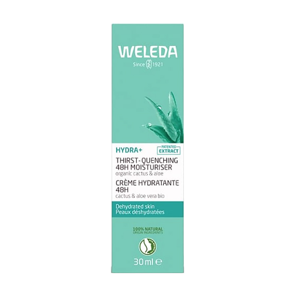 WELEDA HYDRA PLUS CREMA FACIAL HIDRATANTE 48H ALOE (30ML)	