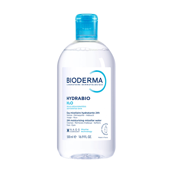 BIODERMA HYDRABIO SOLUCIÓN MICELAR PIEL DESHIDRATADA (500ML) 