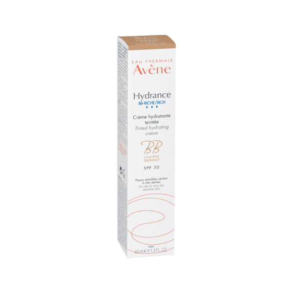 AVÈNE HYDRANCE BB RICA CREMA HIDRATANTE CON COLOR SPF30 (40ml)