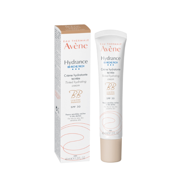 AVÈNE HYDRANCE BB RICA CREMA HIDRATANTE CON COLOR SPF30 (40ml)