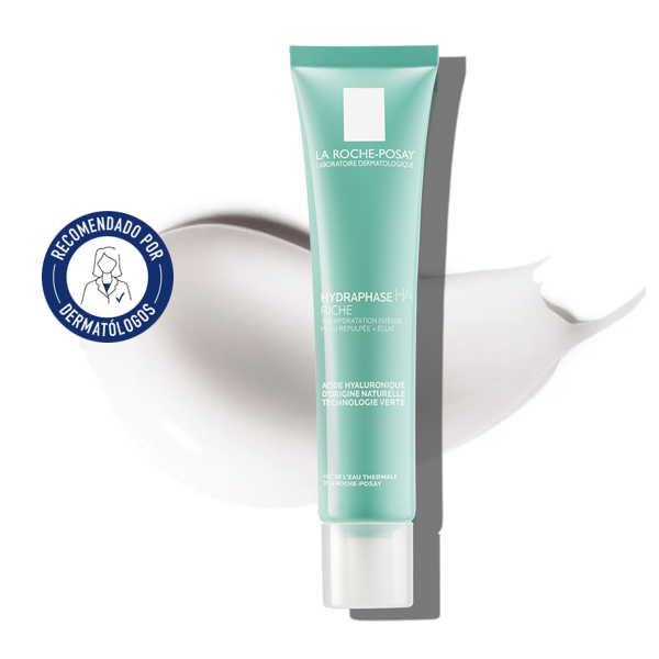 LA ROCHE POSAY HYDRAPHASE HA RICA CUIDADO DERMATOLÓGICO HIDRATANTE (40ML)