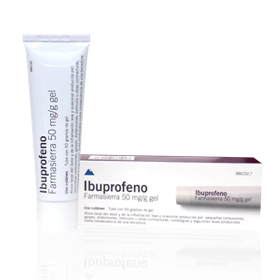 IBUPROFENO FARMASIERRA 50mg/g GEL (50g)