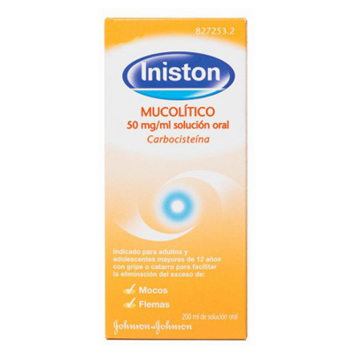 INISTON MUCOLITICO 50mg/ml SOLUCION ORAL (200ml)