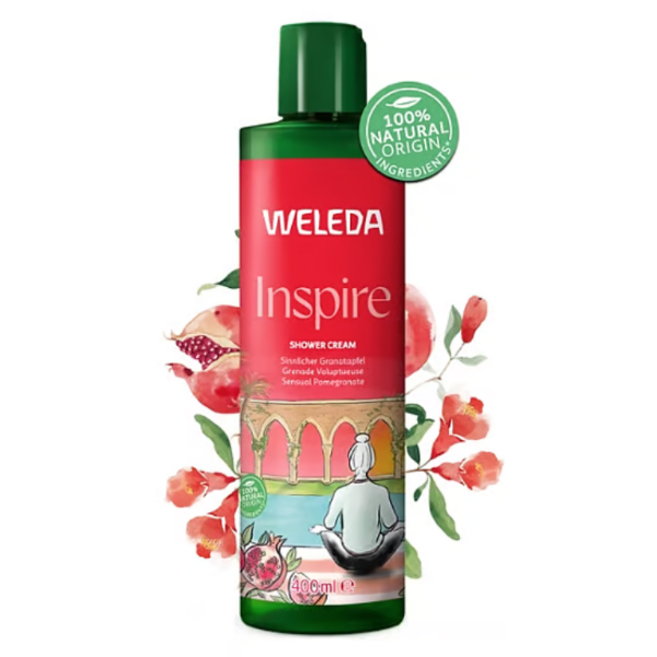 WELEDA INSPIRE GEL DE DUCHA GRANADA (400ML)