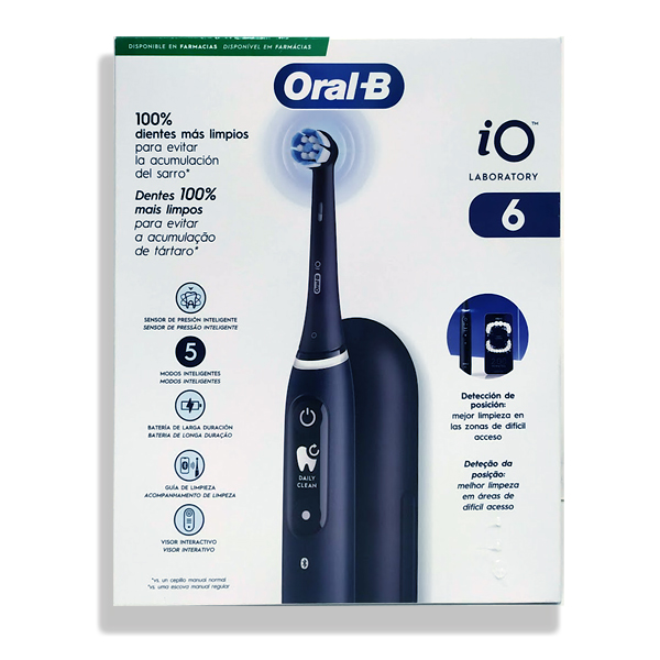 ORAL-B iO SERIE 6 PRO CEPILLO ELECTRICO BLACK (COLOR NEGRO)