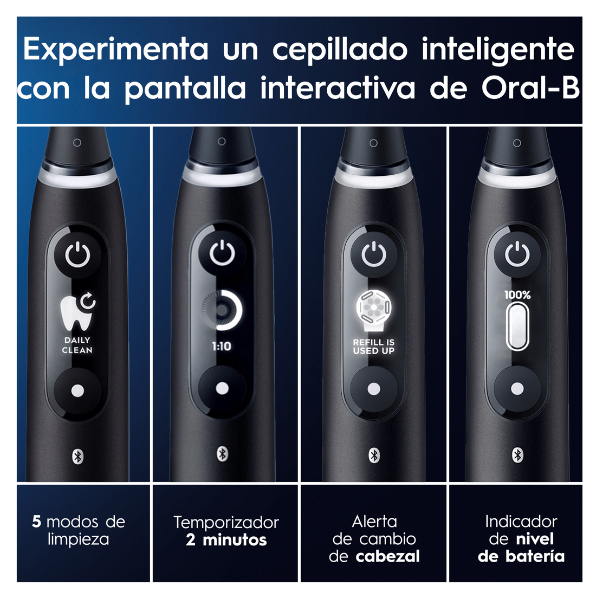 ORAL-B iO SERIE 6 PRO CEPILLO ELECTRICO BLACK (COLOR NEGRO)