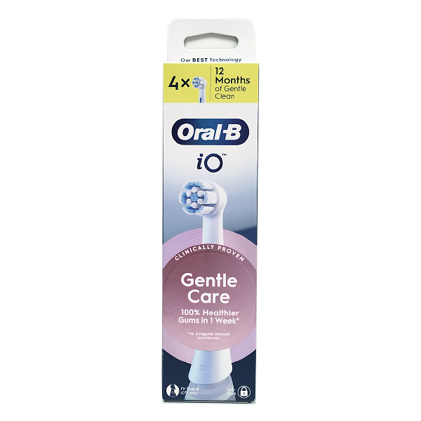 ORAL-B iO SERIE 6 RECAMBIO GENTLE CARE BLANCO (4 UNIDADES)