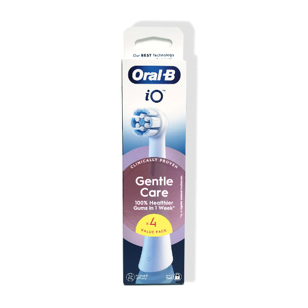 ORAL-B iO SERIE 6 RECAMBIO GENTLE CARE BLANCO (4 UNIDADES)