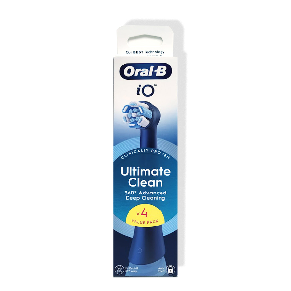 ORAL-B iO SERIE 6 RECAMBIO ULTIMATE CLEAN NEGRO (4 UNIDADES)