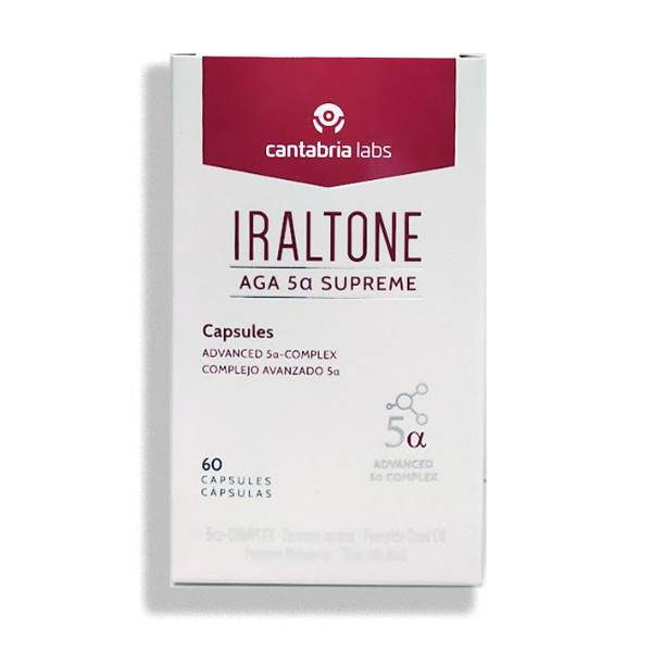 CANTABRIA LABS IRALTONE AGA 5-ALFA SUPREME (60 CÁPSULAS)