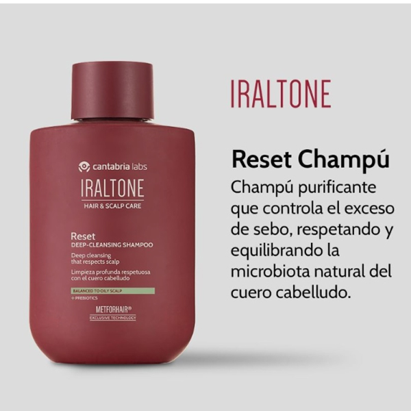 CANTABRIA LABS IRALTONE CHAMPU RESET DEEP-CLEANSING (250ML)