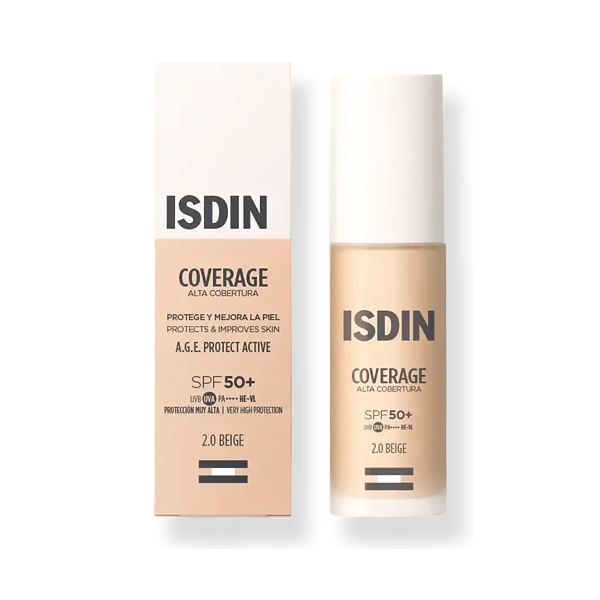 ISDIN ISDIN COVERAGE SPF50+ BASE DE MAQUILLAJE TONO BEIGE (30G)