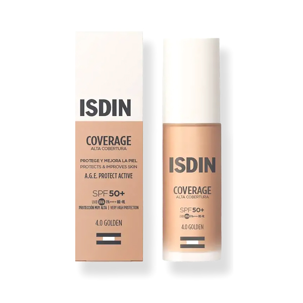 ISDIN ISDIN COVERAGE SPF50+ BASE DE MAQUILLAJE TONO GOLDEN (30G)