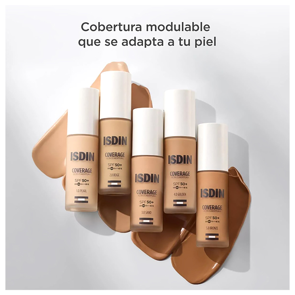 ISDIN ISDIN COVERAGE SPF50+ BASE DE MAQUILLAJE TONO GOLDEN (30G)