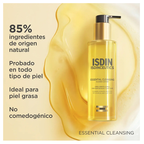 ISDIN ISDINCEUTICS ESSENTIAL CLEASING ACEITE LIMPIADOR (200ML)