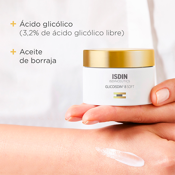 ISDIN ISDINCEUTICS GLICOISDIN CREMA ANTIAGING  8% Efecto peeling (50ML)
