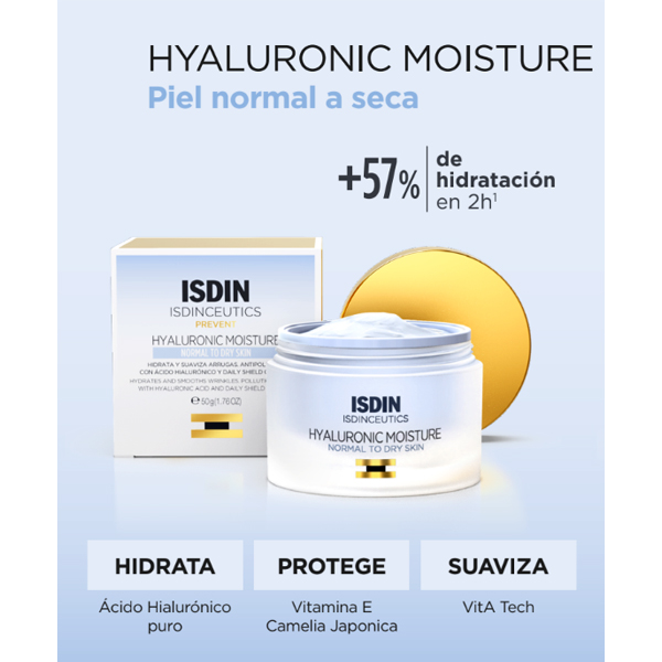 ISDIN ISDINCEUTICS HYAL CREMA HIDRATANTE PIEL NORMAL-SECA (50G)