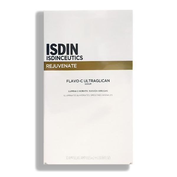 ISDIN ISDINCEUTICS REJUVENATE  FLAVO-C ULTRAGLICAN (30 AMPOLLAS)