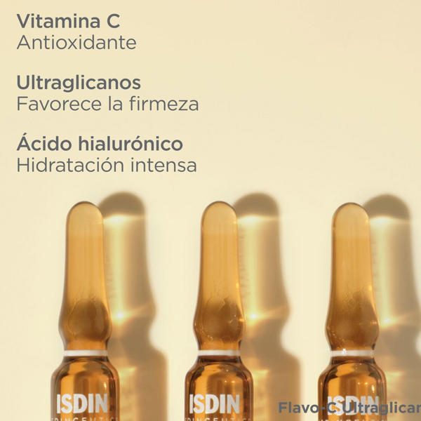 ISDIN ISDINCEUTICS REJUVENATE  FLAVO-C ULTRAGLICAN (30 AMPOLLAS)