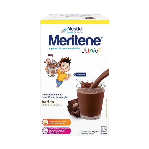 MERITENE JUNIOR CHOCOLATE (15 SOBRES)