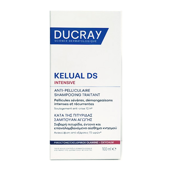 DUCRAY KELUAL DS CHAMPÚ INTENSIVE ANTICASPA (100ML)