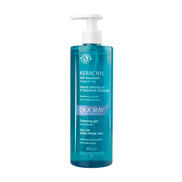 DUCRAY KERACNYL Gel limpiador (400ML)	