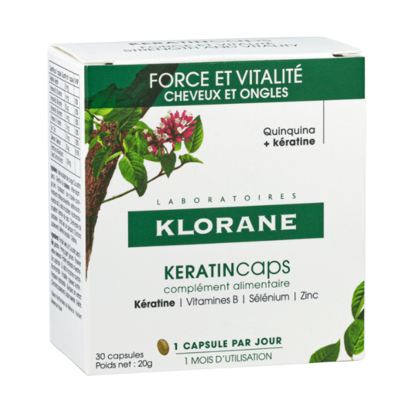 KLORANE KERATINCAPS (30 CAPSULAS)