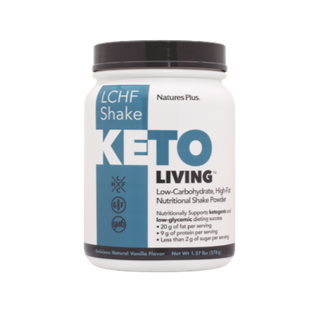 NATURE'S PLUS KETO LIVING BATIDO VAINILLA ( BOTE 578G)	