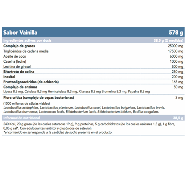 NATURE'S PLUS KETO LIVING BATIDO VAINILLA ( BOTE 578G)	