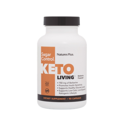 NATURE'S PLUS KETO LIVING SUGAR CONTROL (90 CAPS)