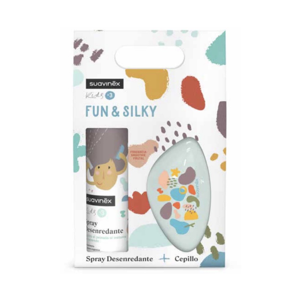 SUAVINEX KIDS SET Desenredante Spray + Cepillo sin tirones