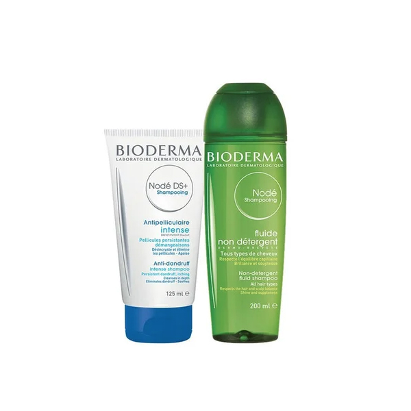 BIODERMA KIT ANTICASPA GRASA ( CHAMPÚ NODÉ DS+ CHAMPÚ NODÉ USO DIARIO)