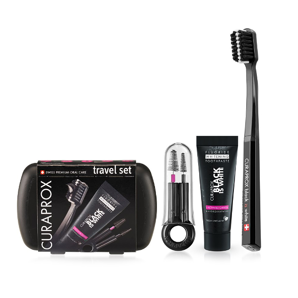 CURAPROX SET DE VIAJE NEGRO