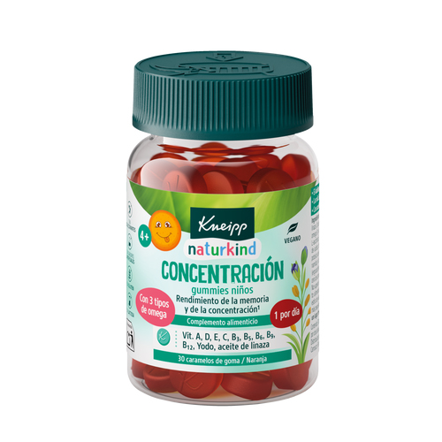 BOEHRINGER-INGELHEIM KNEIPP NATURKIND CONCENTRACIÓN NIÑOS (30 GUMMIES)