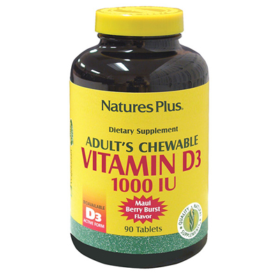 VITAMINA D3 1000 UI masticable (90 COMPRIMIDOS)