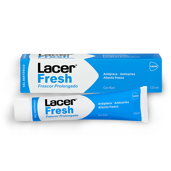 LACER LacerFresh Gel Dentífrico DUPLO (2 UNIDADES x 125ml) FORMATO AHORRO!