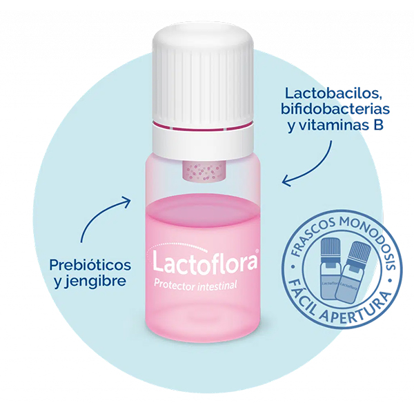 STADA LACTOFLORA ADULTOS PROTECTOR INTESTINAL (10 FRASCOS)