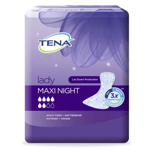 TENA Lady Maxi Night Compresas Noche (12uds)