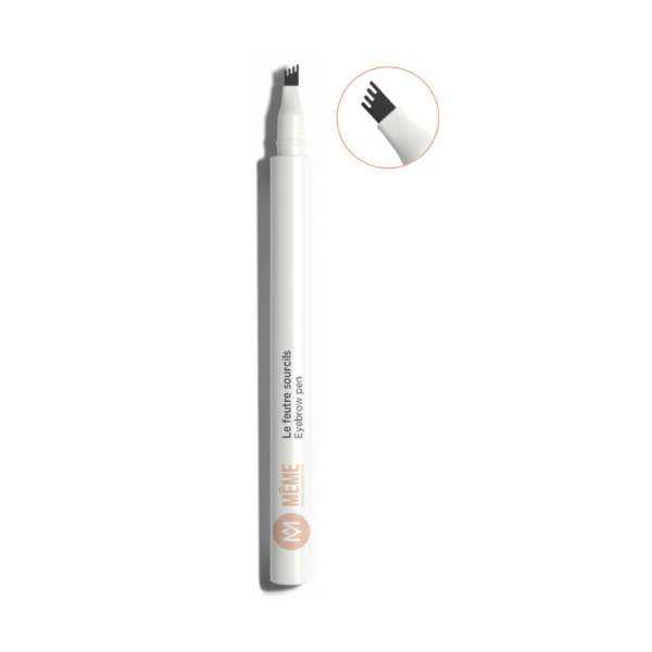 MÊME LÁPIZ DE CEJAS CON 3 PUNTAS FINAS (0,9MM) + 3 PLANTILLAS